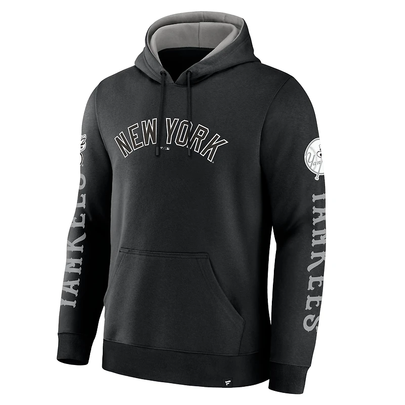 Sweat à capuche en polaire Big City Legacy des Yankees de New York pour hommes Fanatics Black