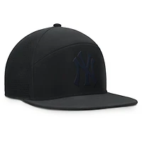 Casquette snapback Fanatics New York Yankees Horizon noire pour homme
