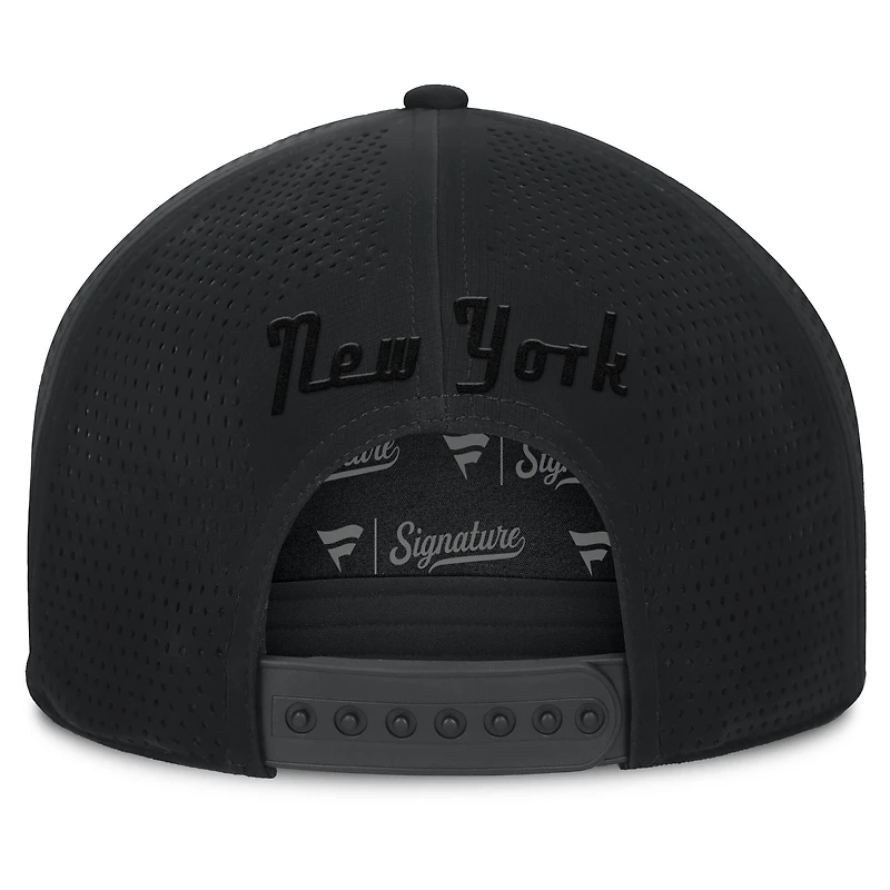 Casquette snapback Fanatics New York Yankees Horizon noire pour homme