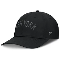 Men's Fanatics Black New York Yankees Overpower Flex Hat