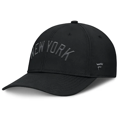 Men's Fanatics Black New York Yankees Overpower Flex Hat