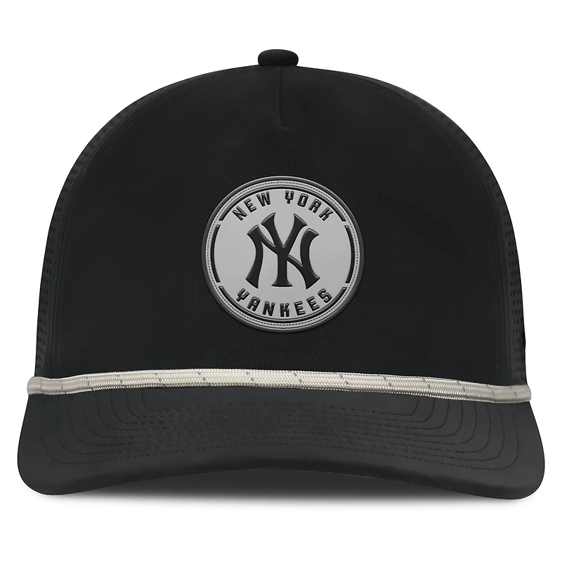 Men's Fanatics Black New York Yankees Signature A-Frame Adjustable Hat