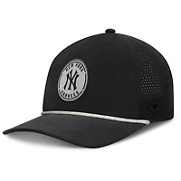 Men's Fanatics Black New York Yankees Signature A-Frame Adjustable Hat