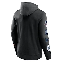 Sweat à capuche noir Fanatics pour hommes, New York Yankees Wild Winner