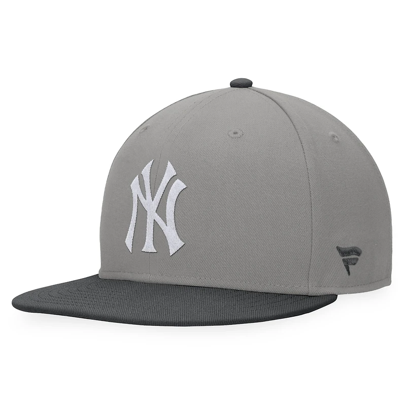 Casquette Snapback Ace New York Yankees Fanatics anthracite pour hommes