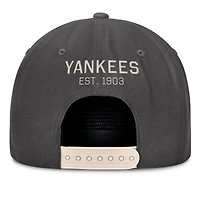 Men's Fanatics Charcoal New York Yankees Closer Adjustable Hat