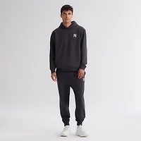 Men's Fanatics Charcoal New York Yankees Clutch Tri-Blend Hoodie