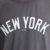 Men's Fanatics Charcoal New York Yankees Clutch Winning Edge T-Shirt