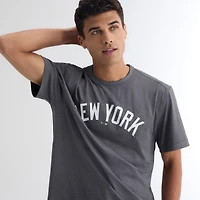 T-shirt Fanatics Charcoal New York Yankees Clutch Winning Edge pour homme