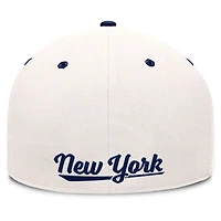 Casquette ajustée Fanatics pour homme, crème/bleu marine, des Yankees de New York