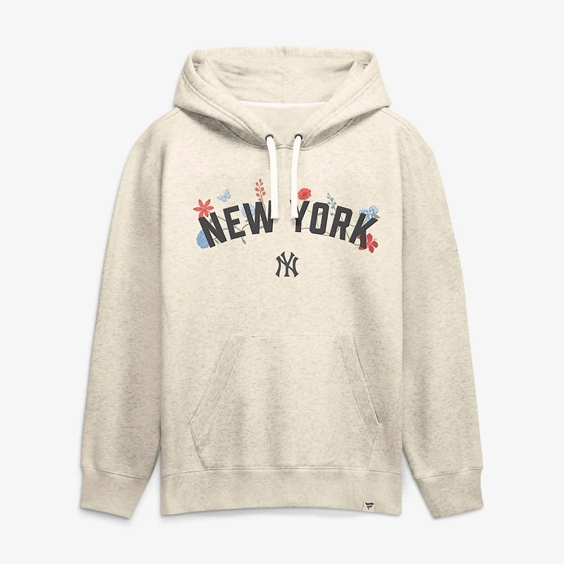 Men's Fanatics Cream New York Yankees Bloom Hoodie