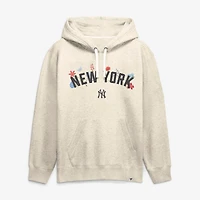 Men's Fanatics Cream New York Yankees Bloom Hoodie