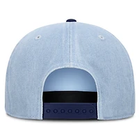 Men's Fanatics  Denim New York Yankees Twinbill Snapback Hat