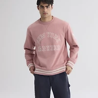 Men's Fanatics Faded Rose New York Yankees Iconic Terry Sweatshirt