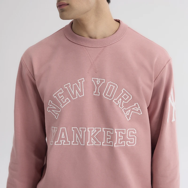 Men's Fanatics Faded Rose New York Yankees Iconic Terry Sweatshirt