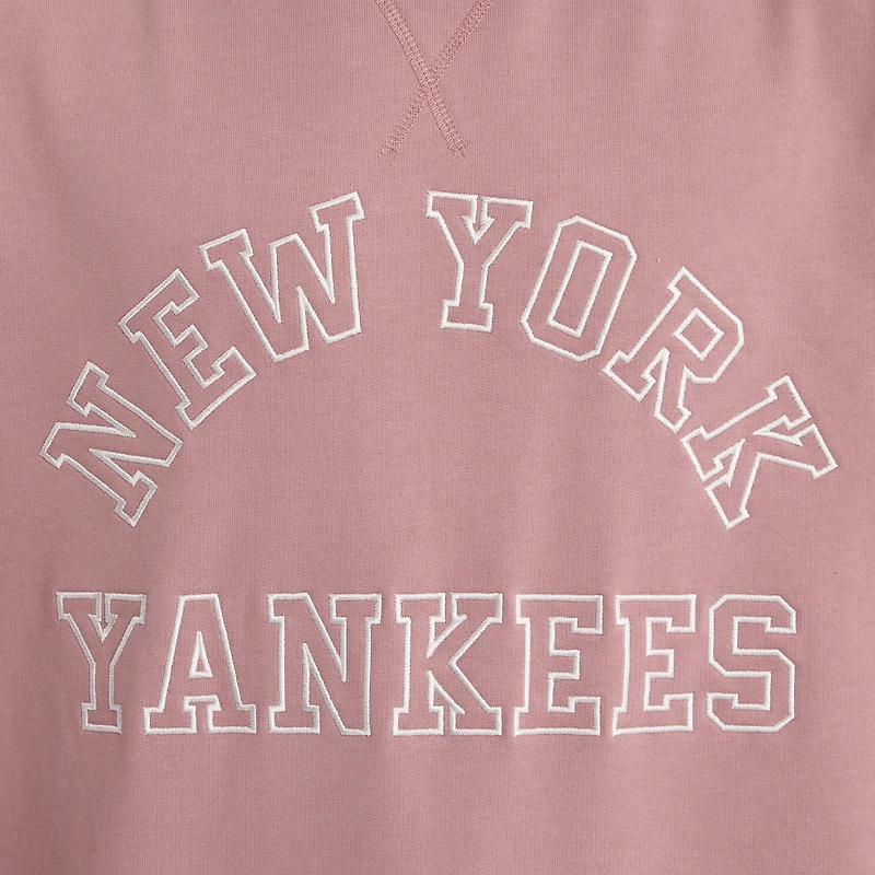 Men's Fanatics Faded Rose New York Yankees Iconic Terry Sweatshirt