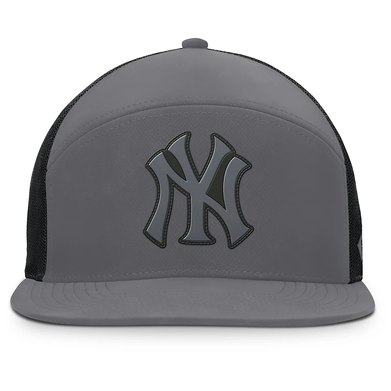 Men's Fanatics Gray New York Yankees Fairweather Adjustable Hat