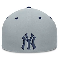 Men's Fanatics Gray New York Yankees Jersey Twill Fitted Hat