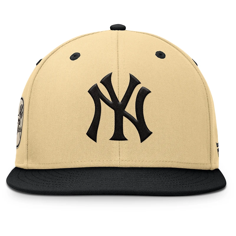 Men's Fanatics Khaki New York Yankees Duel Adjustable Hat