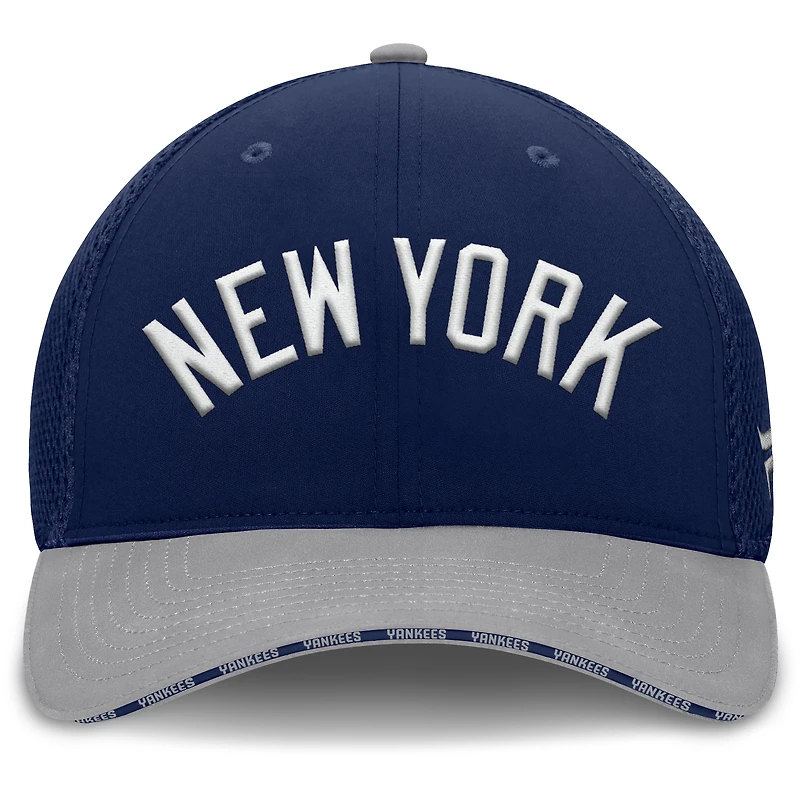 Men's Fanatics Navy/Gray New York Yankees Pennant Flex Hat