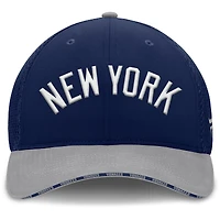 Men's Fanatics Navy/Gray New York Yankees Pennant Flex Hat