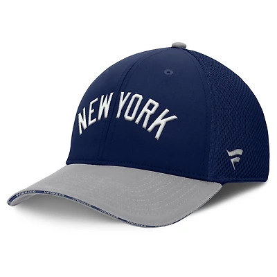 Men's Fanatics Navy/Gray New York Yankees Pennant Flex Hat