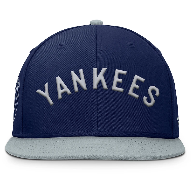 Men's Fanatics  Navy/Gray New York Yankees Yard Fitted Hat