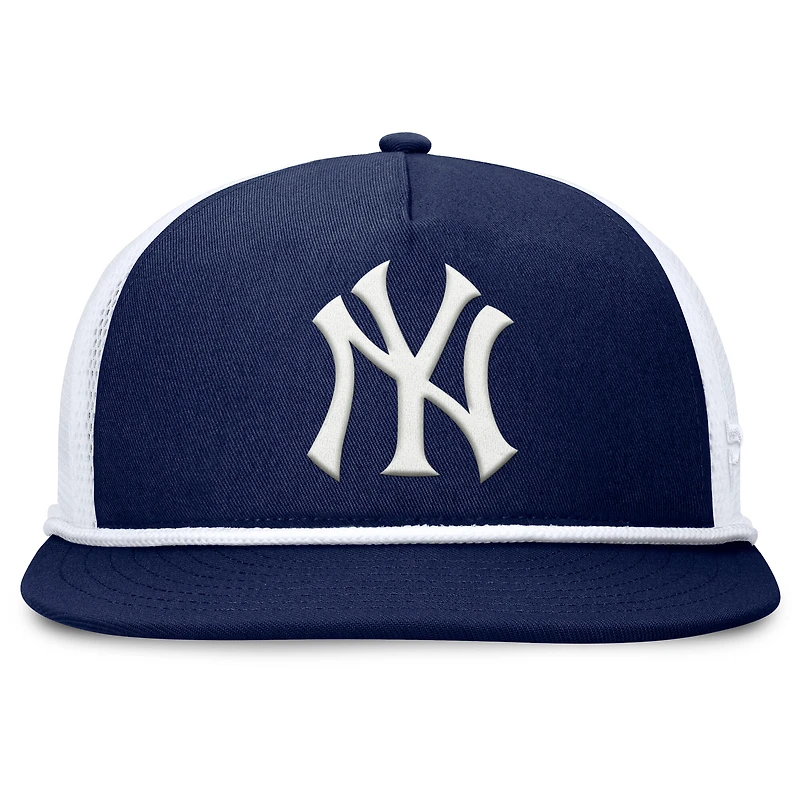 Men's Fanatics Navy/White New York Yankees Clubhouse Change Up Snapback Hat