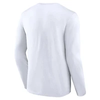 Ensemble de deux t-shirts combo fanatiques pour hommes bleu marine/blanc New York Yankees