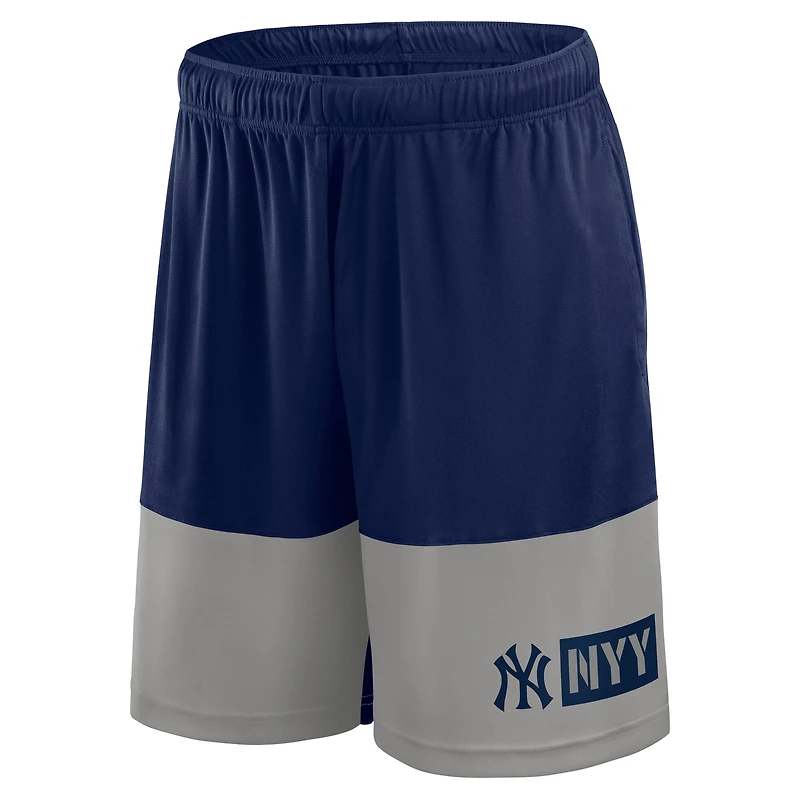 Short Fanatics bleu marine pour homme, modèle Best of the des Yankees de New York