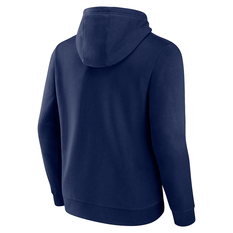 Sweat à capuche utilitaire Big & Tall New York Yankees Fanatics pour hommes bleu marine