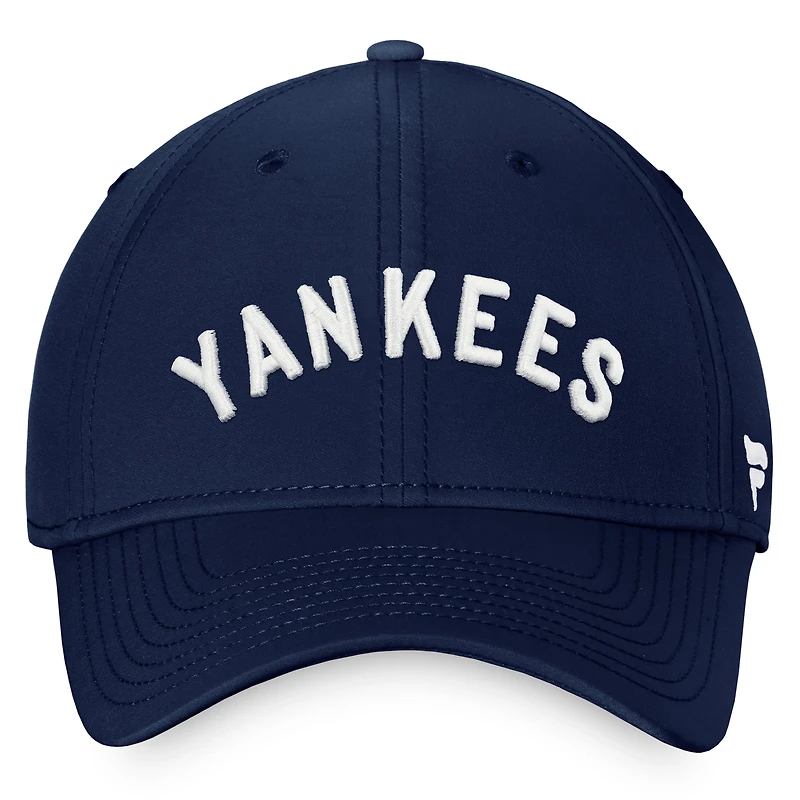 Casquette New York Yankees Cooperstown Core Flex Fanatics pour hommes, bleu marine