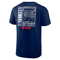 T-shirt Fanatics bleu marine pour homme, motif Flyer des Yankees de New York