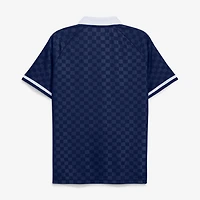 Men's Fanatics  Navy New York Yankees Homerun Raglan V-Neck Polo