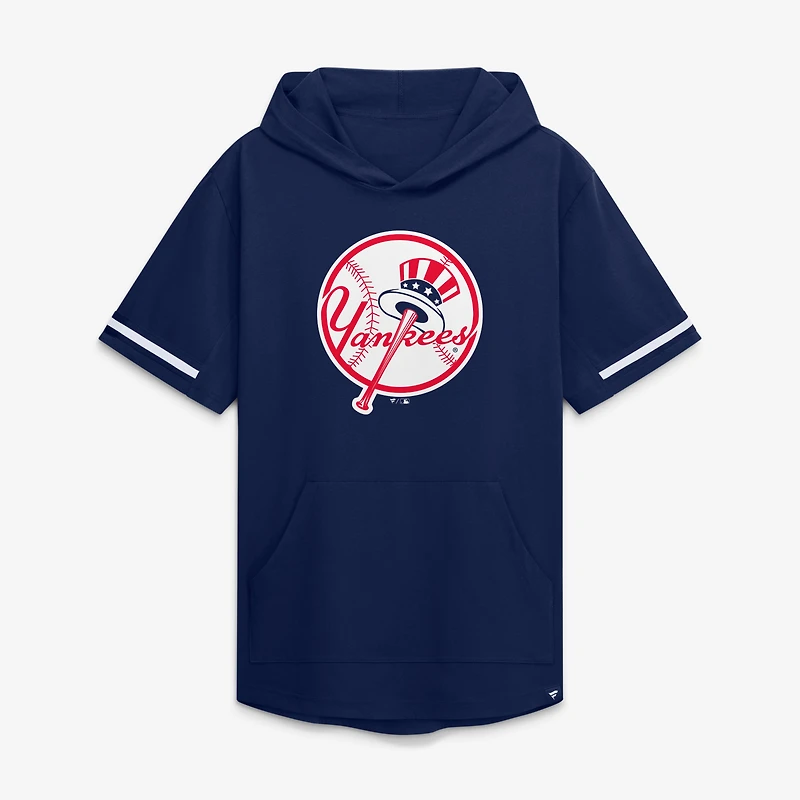 Men's Fanatics Navy New York Yankees Optimal Play Hooded T-Shirt