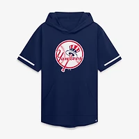 Men's Fanatics Navy New York Yankees Optimal Play Hooded T-Shirt