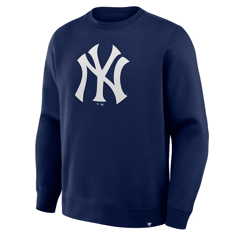 Men's Fanatics Navy New York Yankees Primary Logo Legacy Sweatshirt
