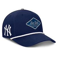 Men's Fanatics  Navy New York Yankees Rise Rope Adjustable Hat