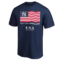 Men's Fanatics Navy New York Yankees USA 1776-2026 Big & Tall T-Shirt