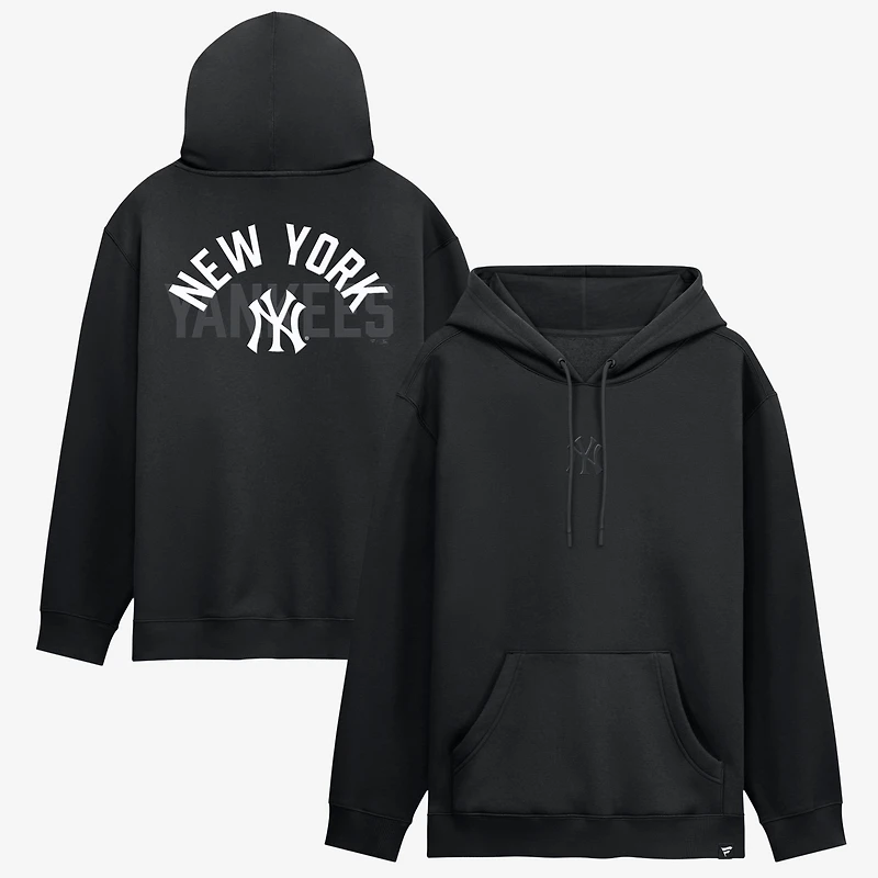 Men's Fanatics New York Yankees Black Out Fleece Hoodie