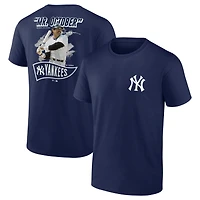 T-shirt homme Fanatics Reggie Jackson Athletic bleu marine New York Yankees, joueur retraité, avec surnom, nom et numéro