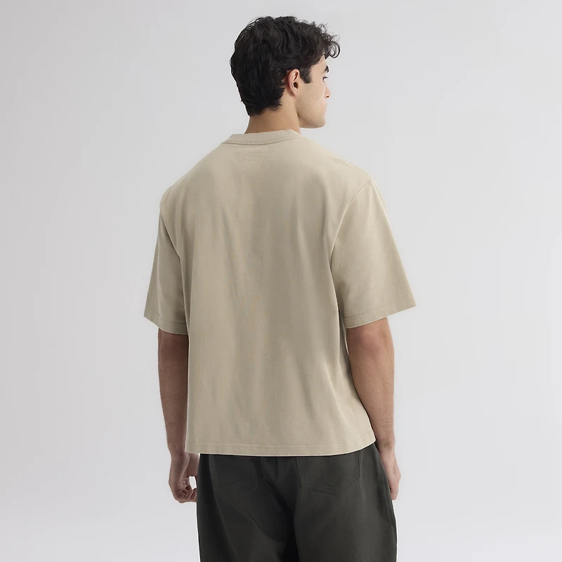 Men's Fanatics Sepia Tint New York Yankees Iconic Heavyweight T-Shirt