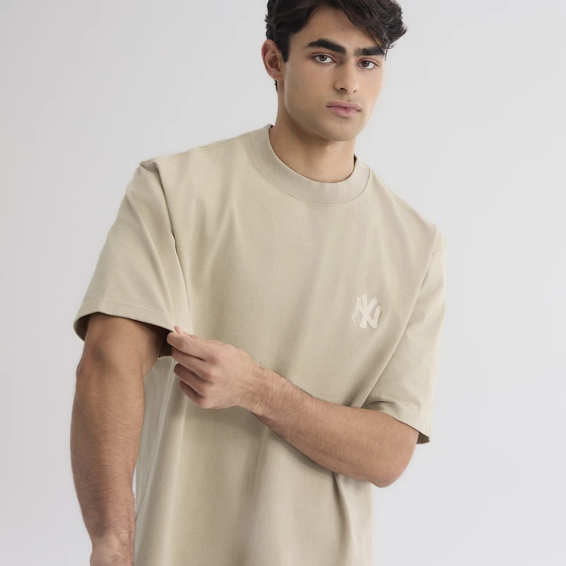 T-shirt Fanatics Sepia Tint New York Yankees Iconic Heavyweight pour homme