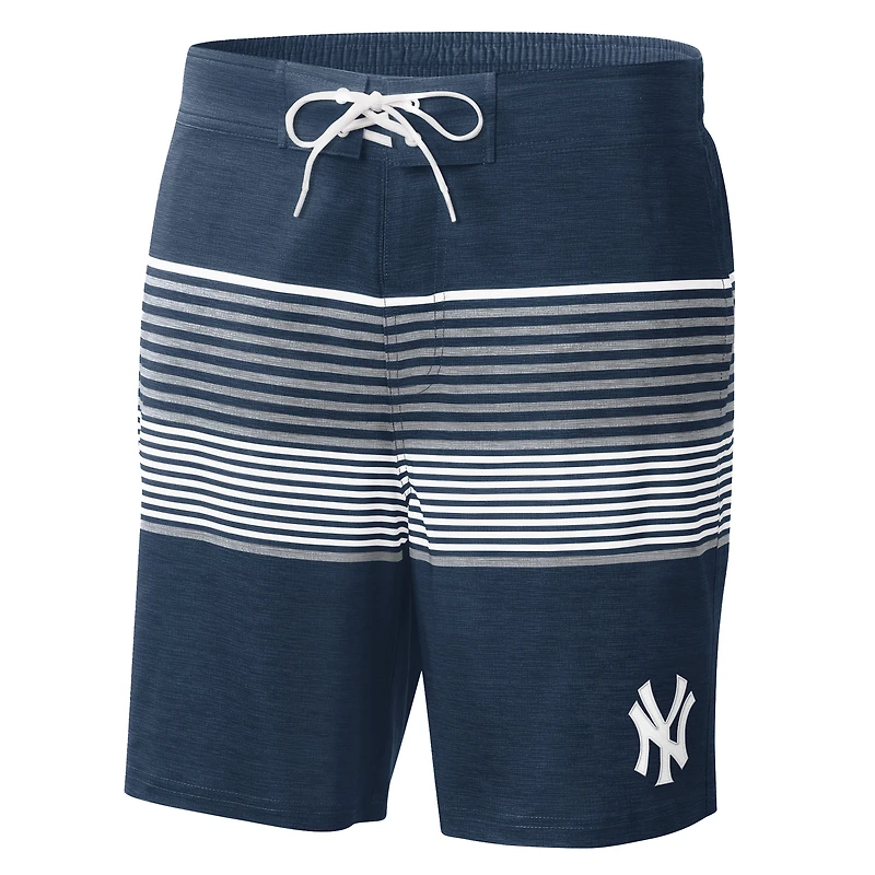 Short de bain pour homme G-III Sports by Carl Banks bleu marine New York Yankees Coastline Volley