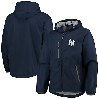 Veste à capuche légère Double Play New York Yankees G-III Sports by Carl Banks pour homme, bleu marine
