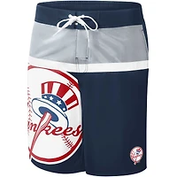 Short de bain G-III Sports by Carl Banks pour homme bleu marine New York Yankees Sea Wind