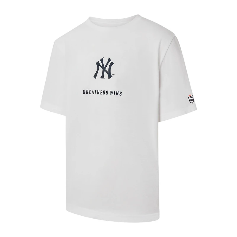 Men's Greatness Wins By Derek Jeter White New York Yankees Graphic T-Shirt