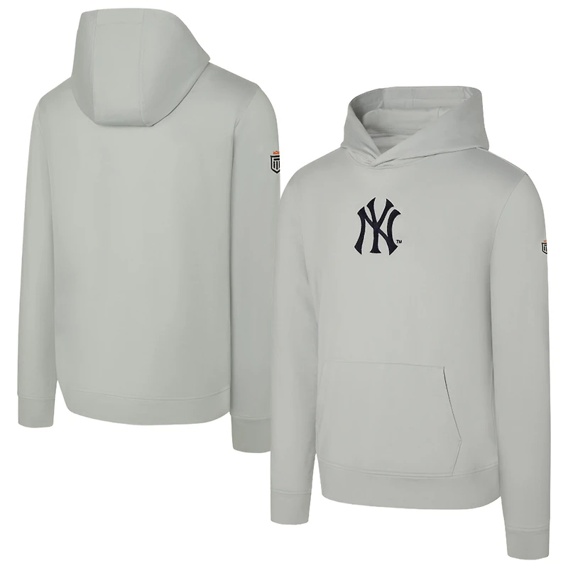 Sweat à capuche Core Tech gris pour homme « Greatness Wins » des Yankees de New York