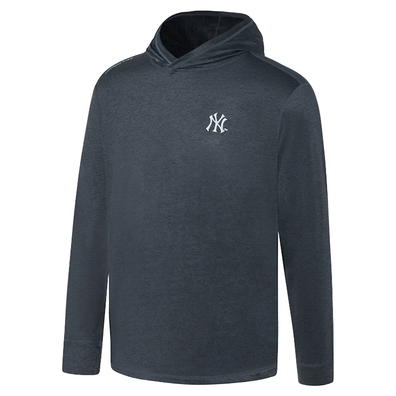 Men's Greatness Wins  Navy New York Yankees Core Tech Lightweight Hoodie