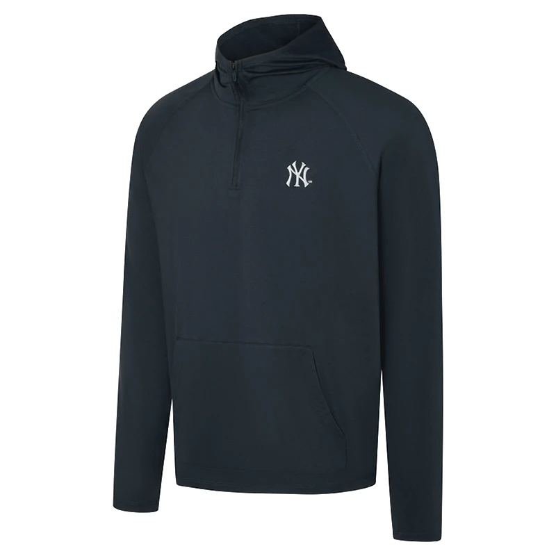 Sweat à capuche zippé Core Tech bleu marine des Yankees de New York pour homme